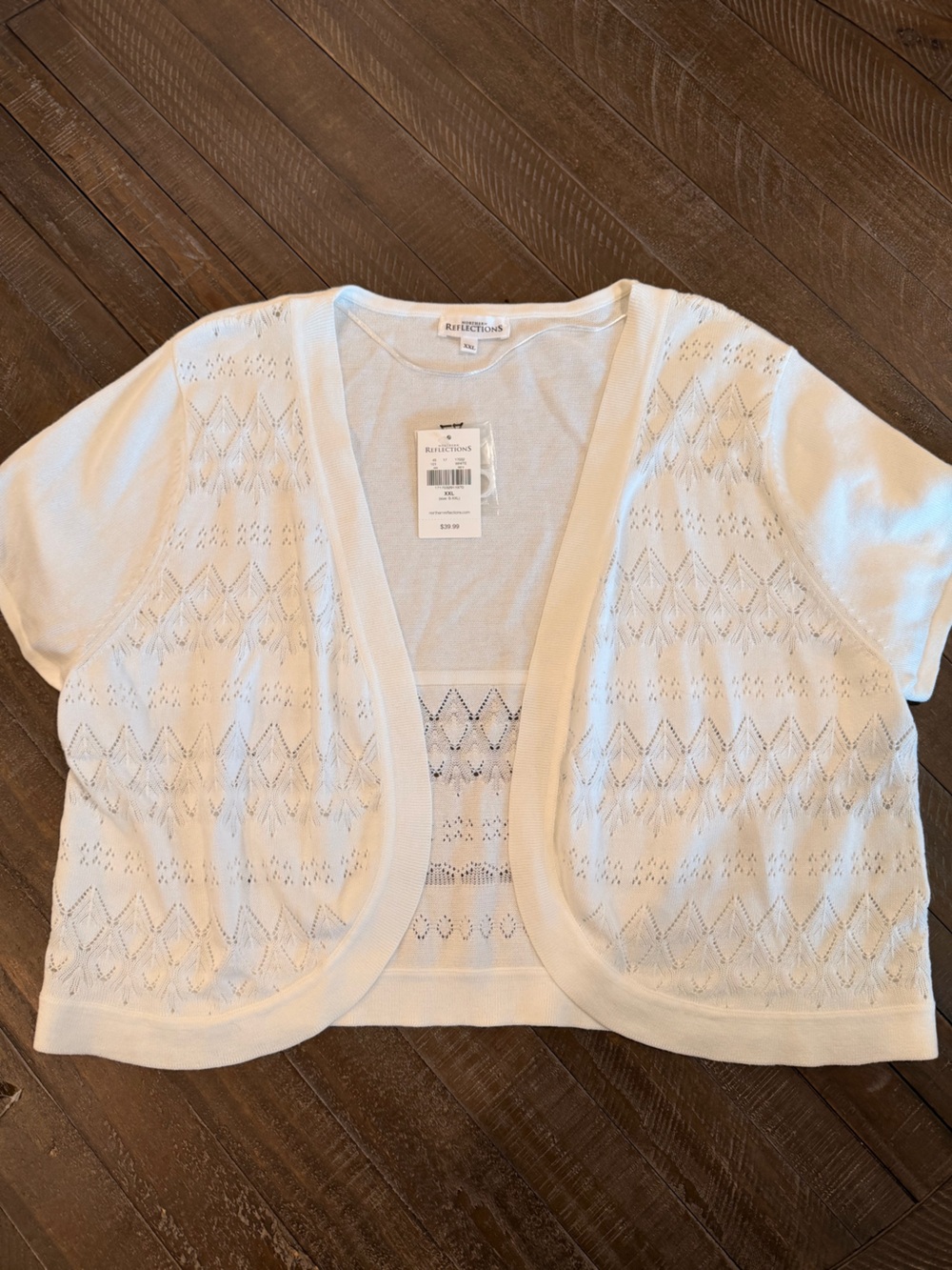 Northern Reflections Women's Open-Front Knit Cardigan